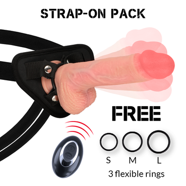 Vibratore Realistico in Silicone con Ventosa e Telecomando Premium